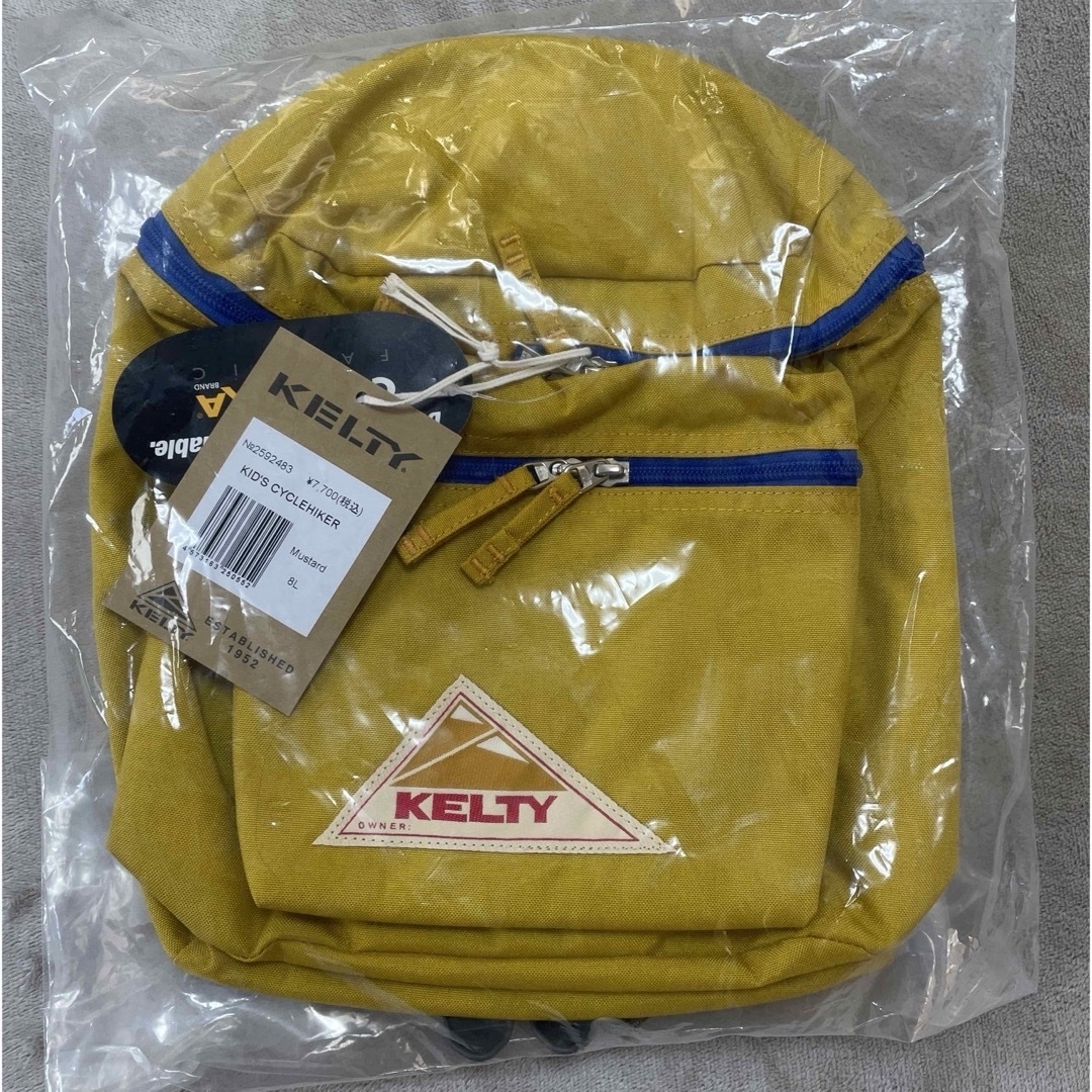 KELTY(ケルティ)のKELTY｜キッズサイクルハイカー8ℓ｜マスタード キッズ/ベビー/マタニティのこども用バッグ(リュックサック)の商品写真