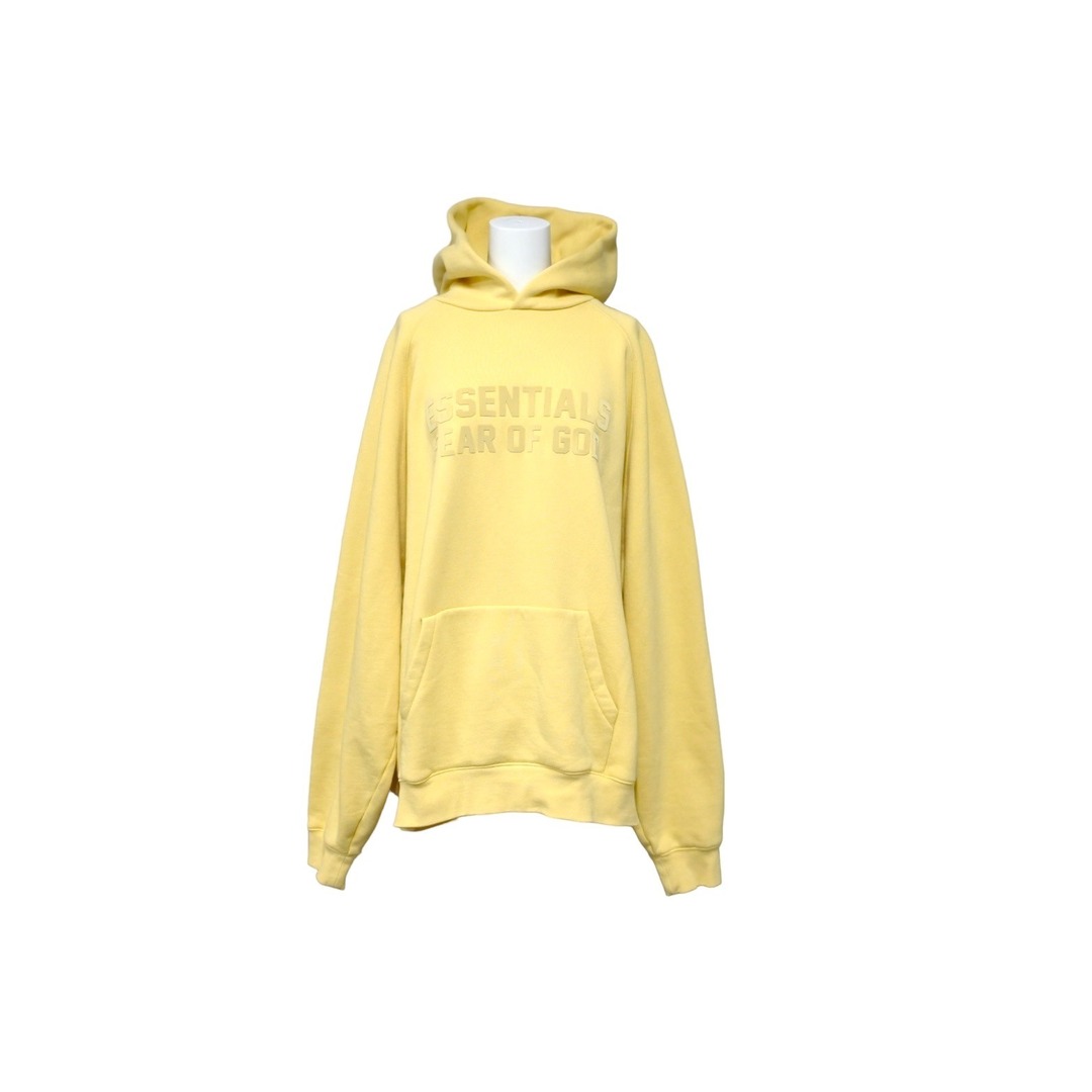 FEAR OF GOD ESSENTIALS フィア オブ ゴッド エッセンシャルズ パーカー スウェット イエロー サイズXL 美品  57056