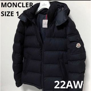 モンクレール(MONCLER)の2022 モンクレール　モンジュネーブル　 ブラック　黒(ダウンジャケット)