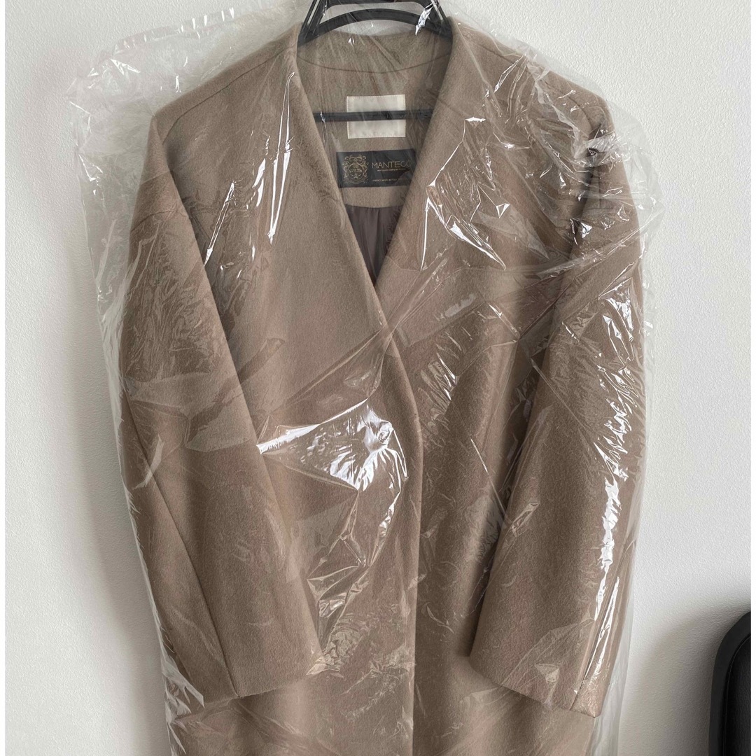 IENA(イエナ)のイエナ  マンテコ　ノーカラーコート レディースのジャケット/アウター(ロングコート)の商品写真