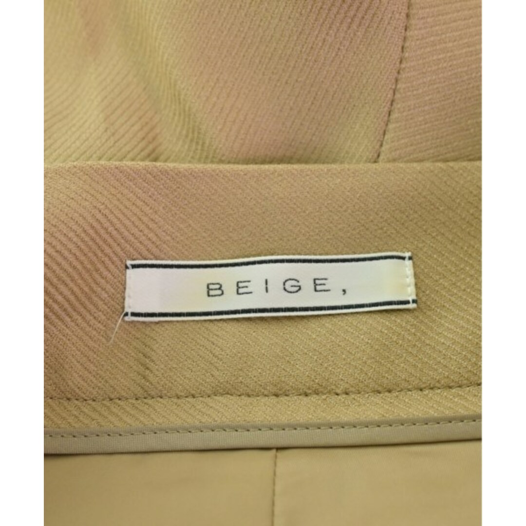 BEIGE,(ベイジ)のBEIGE, ベイジ スラックス 2(M位) ベージュ 【古着】【中古】 レディースのパンツ(その他)の商品写真