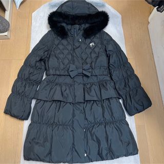 Barbie - 新品 Barbie フード付 ダウンコート ホワイト 160の通販 by