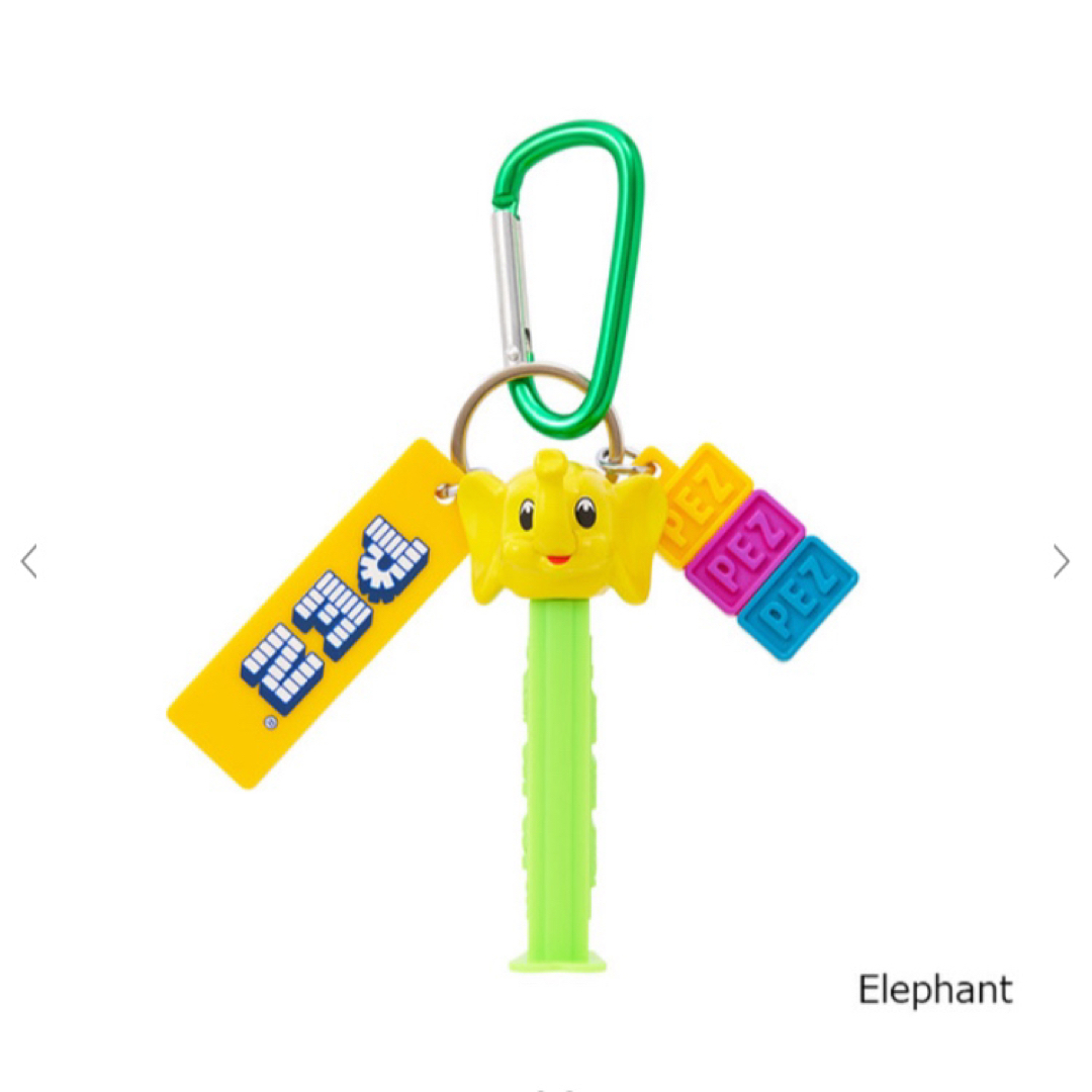 PEZ  カラビナ　キーホルダー レディースのファッション小物(キーホルダー)の商品写真