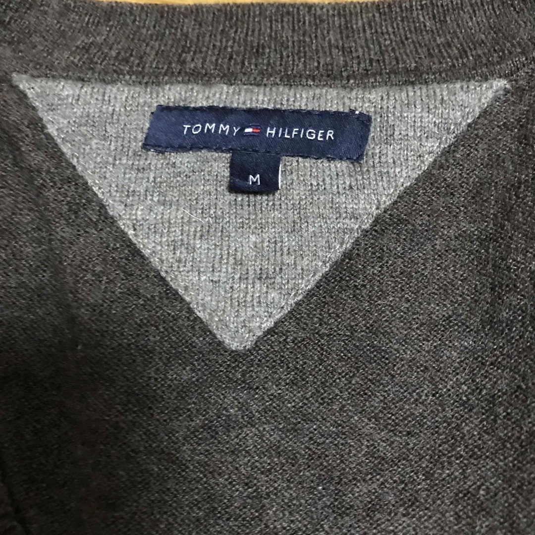 TOMMY HILFIGER(トミーヒルフィガー)のトミーヒルフィガー Vネックニット レディースのトップス(ニット/セーター)の商品写真