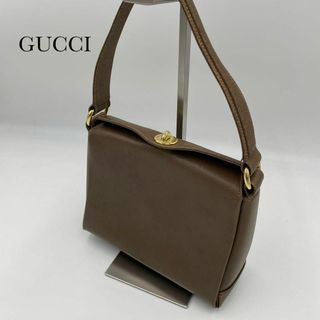 Gucci - 良品✨オールドグッチ ハンドバッグ ターンロック レザー ...