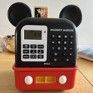 ディズニー(Disney)のミッキーマウス貯金箱(置物)