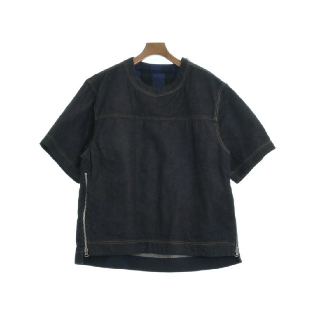 sacai - sacai サカイ カジュアルシャツ 1(S位) 紺系(デニム) 【古着