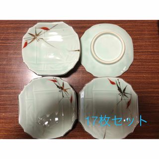 小皿　お手小皿　17枚セット　陶器(食器)