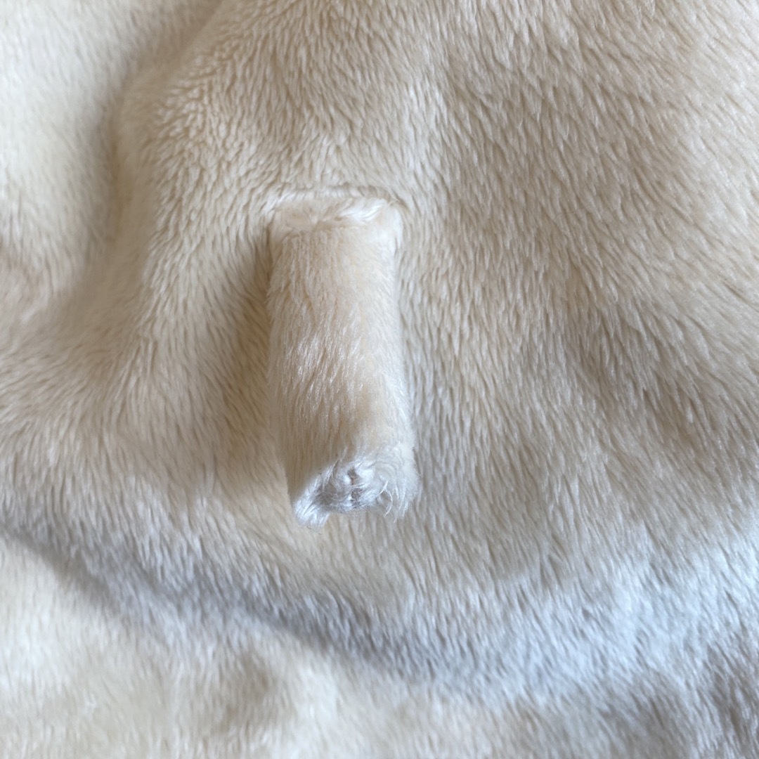 ANNA SUI mini(アナスイミニ)のアナスイANNA SUI mini ベビー　ねこ耳ケープ　オフホワイト キッズ/ベビー/マタニティのベビー服(~85cm)(カーディガン/ボレロ)の商品写真
