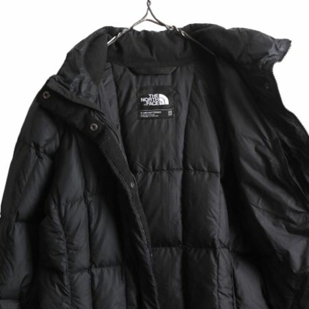 THE NORTH FACE(ザノースフェイス)のノースフェイス ロング ダウンコート レディース XS ジャケット パーカー 黒 レディースのジャケット/アウター(ダウンコート)の商品写真