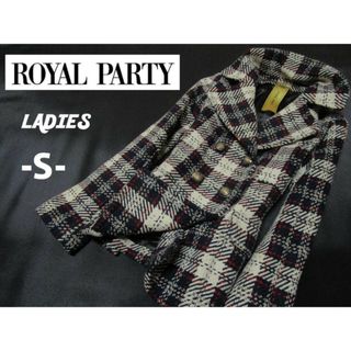 ROYAL PARTY - レディースS◇ROYAL PARTY◇チェック柄コート