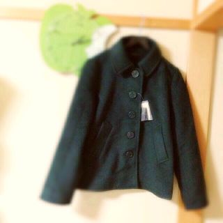 カスタネ(Kastane)の再お値下げ！kastaneグリーンコート(ピーコート)