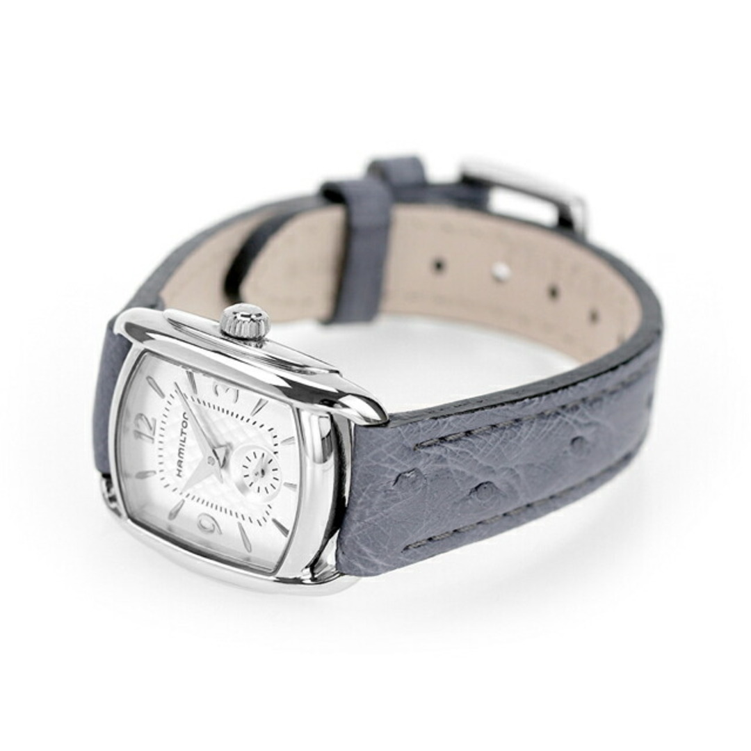 Hamilton(ハミルトン)の【新品】ハミルトン HAMILTON 腕時計 レディース H12351655 アメリカンクラシック バグリー クオーツ シルバーxグレイッシュブルー アナログ表示 レディースのファッション小物(腕時計)の商品写真