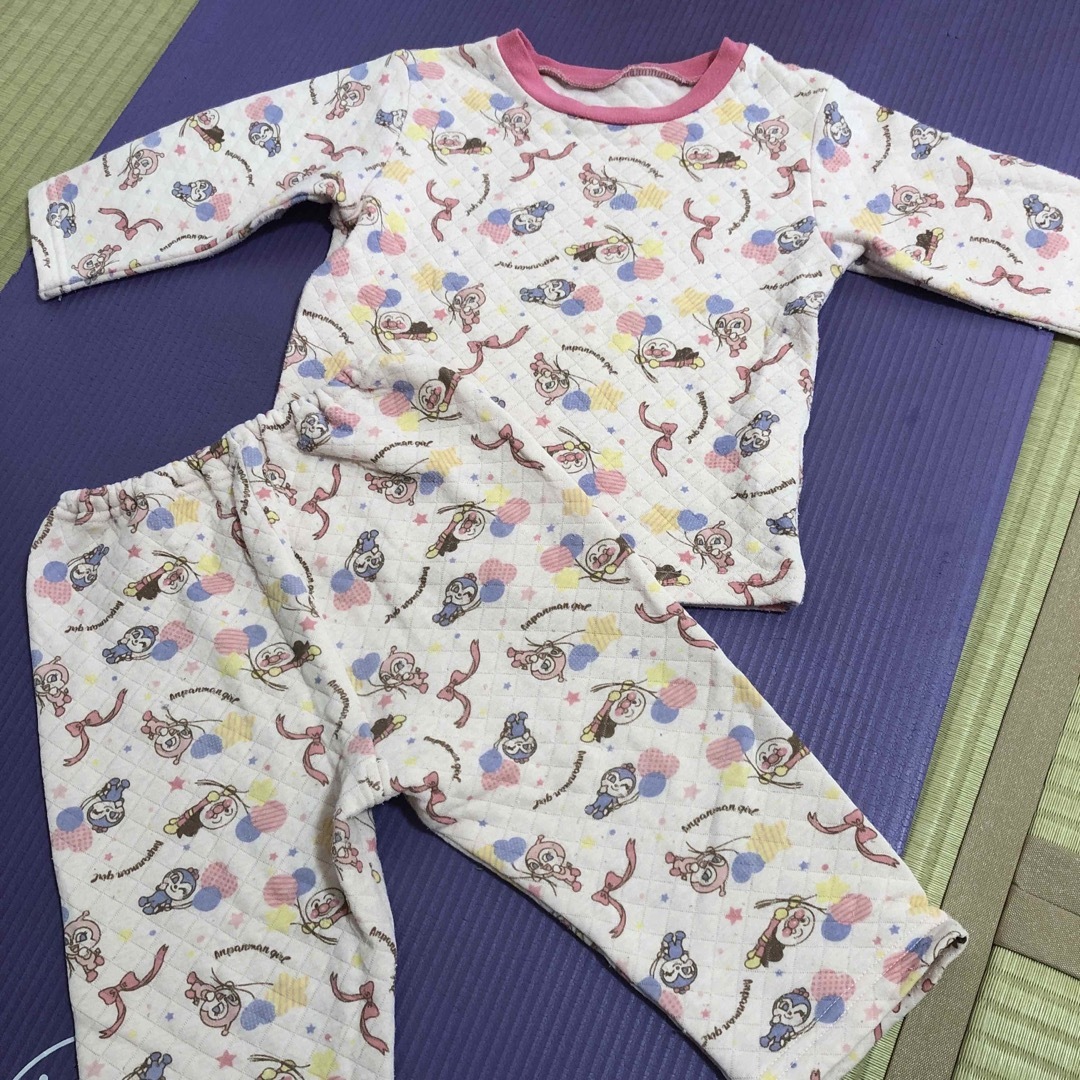 アンパンマン(アンパンマン)のアンパンマンパジャマ2セット♩90サイズ キッズ/ベビー/マタニティのキッズ服女の子用(90cm~)(パジャマ)の商品写真