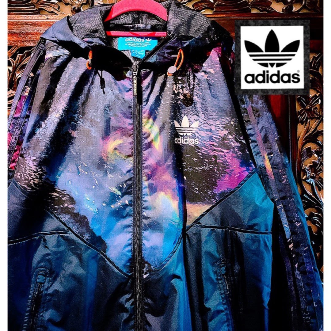 adidas - アディダス ギャラクシー 宇宙 ジャージ ナイロン