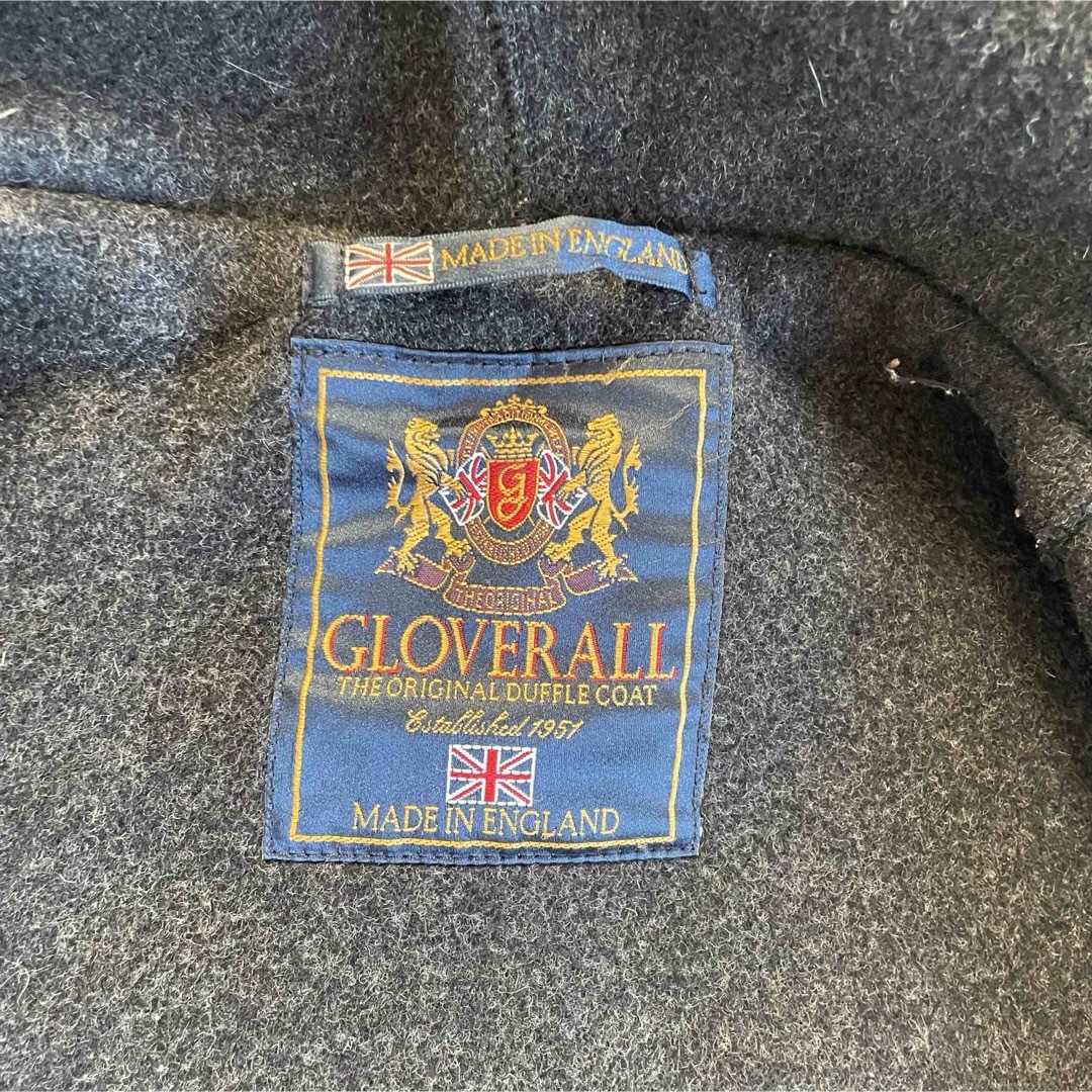 Gloverall(グローバーオール)の【vintage】英国製　UK製　Gloverall ダッフルコート　李グレー メンズのジャケット/アウター(ダッフルコート)の商品写真
