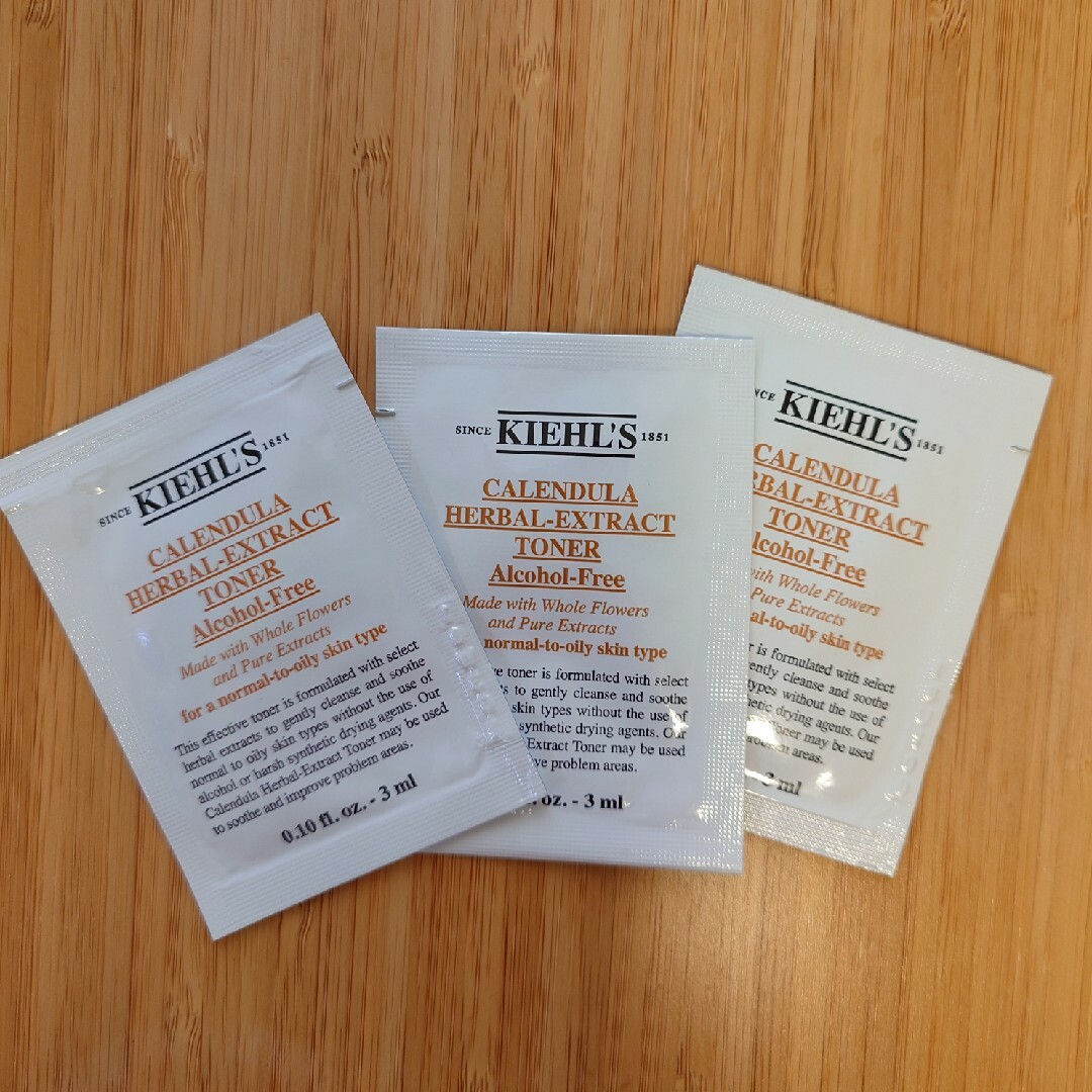 Kiehl's(キールズ)のKiehl's キールズ ハーバルトナー 40ml‪✕‬3本＋3ml‪✕‬3個 コスメ/美容のスキンケア/基礎化粧品(化粧水/ローション)の商品写真