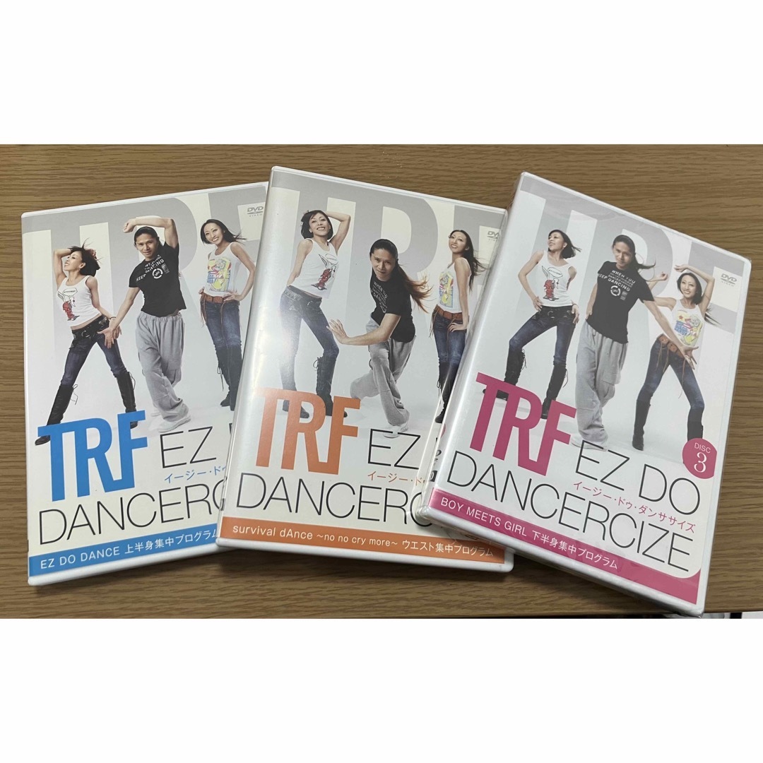 avex(エイベックス)のTRF EZ DO DANCERCIZE 3枚セット エンタメ/ホビーのDVD/ブルーレイ(スポーツ/フィットネス)の商品写真