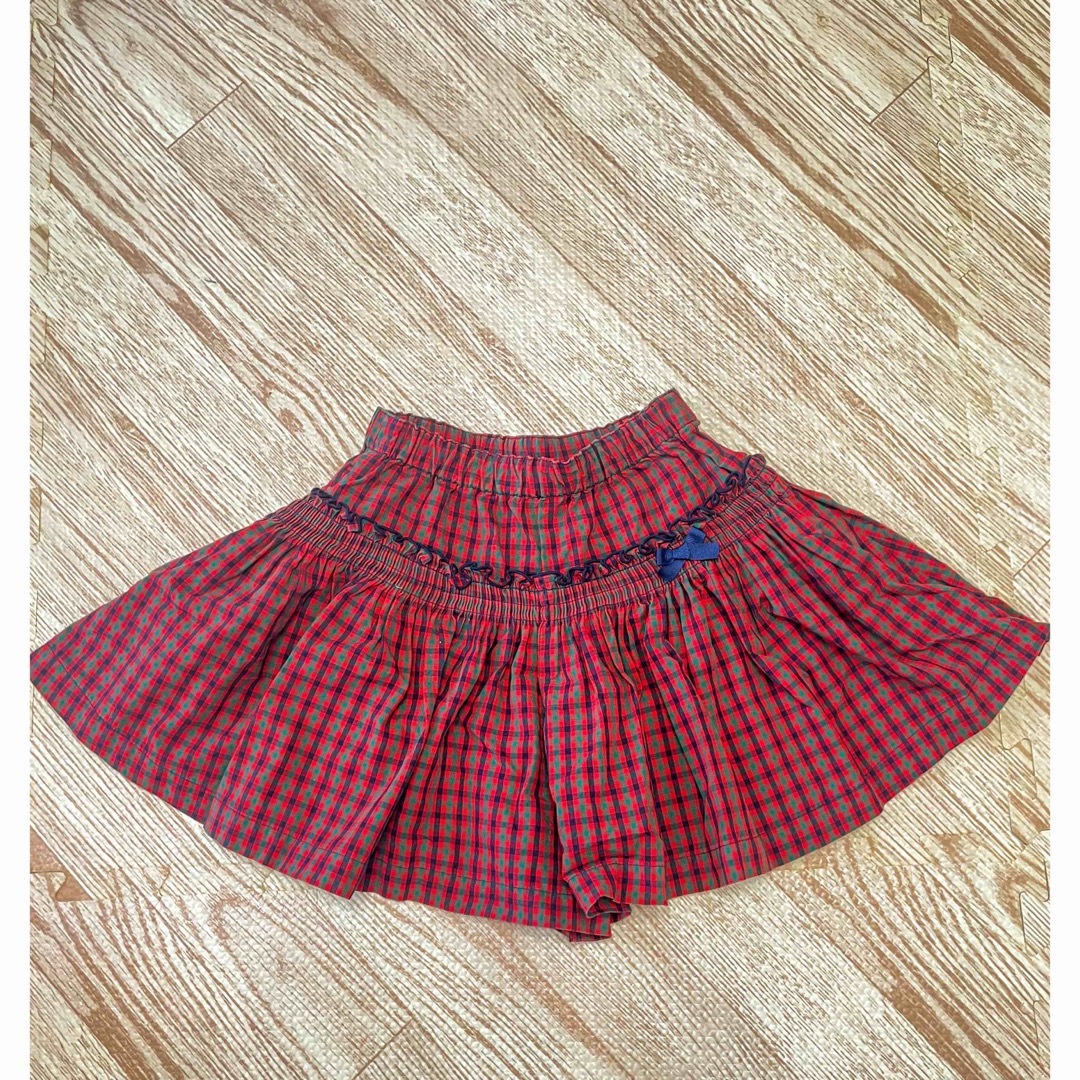 familiar(ファミリア)の専用　ファミリア　キュロット　100 キッズ/ベビー/マタニティのキッズ服女の子用(90cm~)(スカート)の商品写真