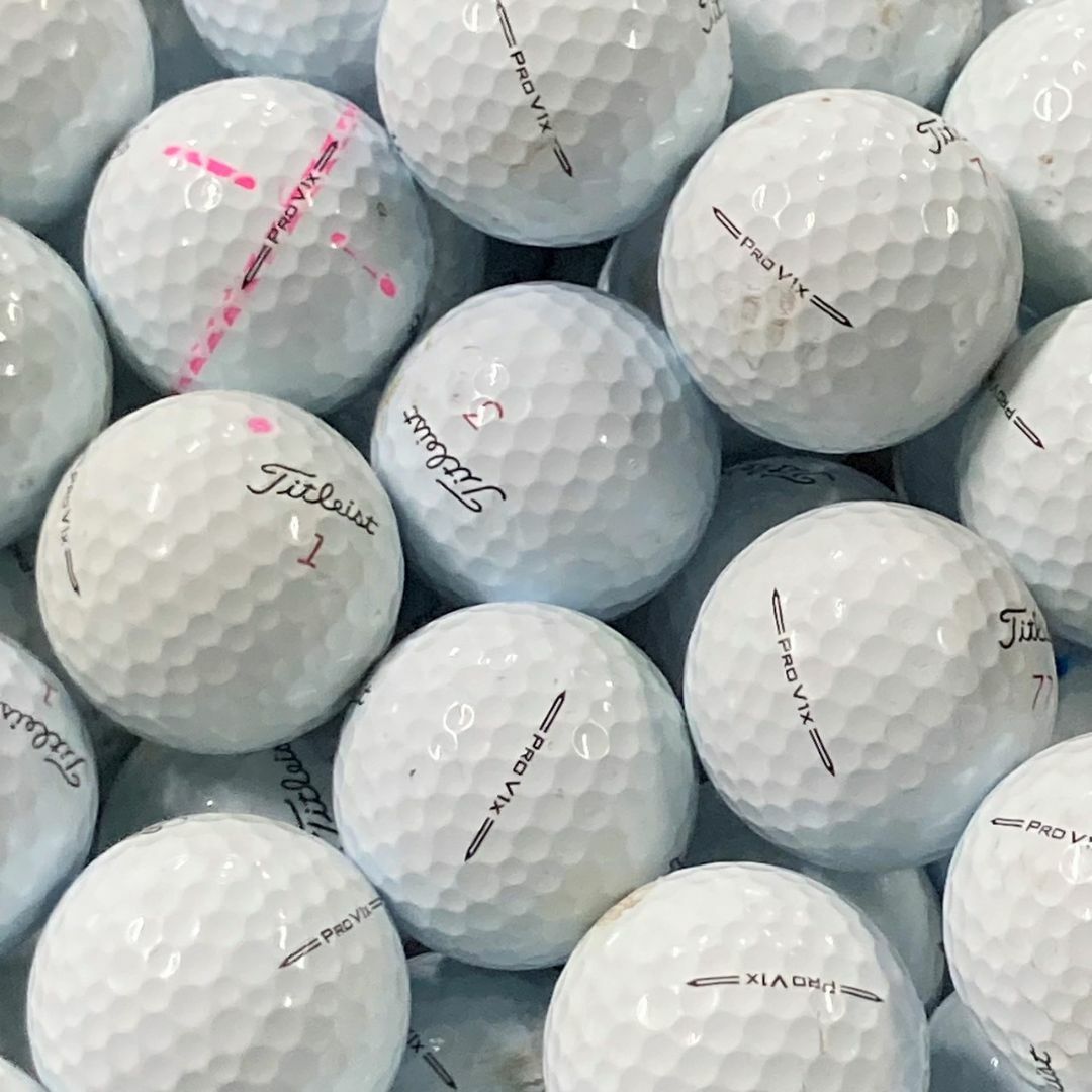 Titleist(タイトリスト)の230 ☆ロストボール タイトリストPRO V1x 2023年 ホワイト20球B スポーツ/アウトドアのゴルフ(その他)の商品写真