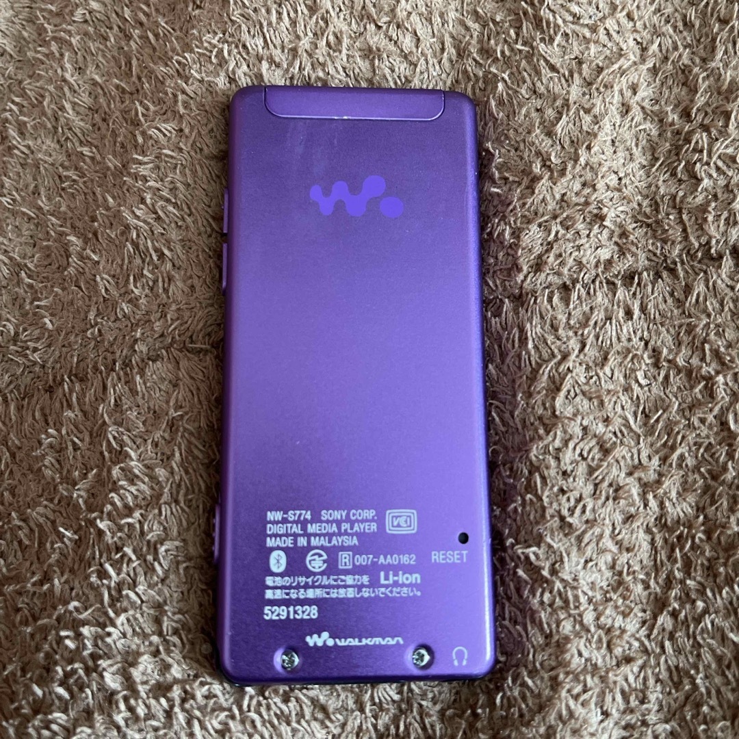 WALKMAN(ウォークマン)のWALKMAN NW-S774 8GB 動作確認済 スマホ/家電/カメラのオーディオ機器(ポータブルプレーヤー)の商品写真