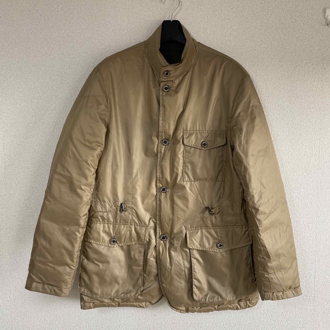 ニューヨーカー ダウンコート M ブラウン(茶)×カーキ(緑 ニューヨーカー ダウンコート M ブラウン(茶)×カーキ(緑