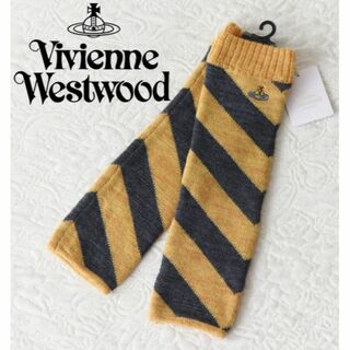 ヴィヴィアンウエストウッド(Vivienne Westwood)の新品【ヴィヴィアンウエストウッド】毛100％ ORB刺繍 アームウォーマー(手袋)