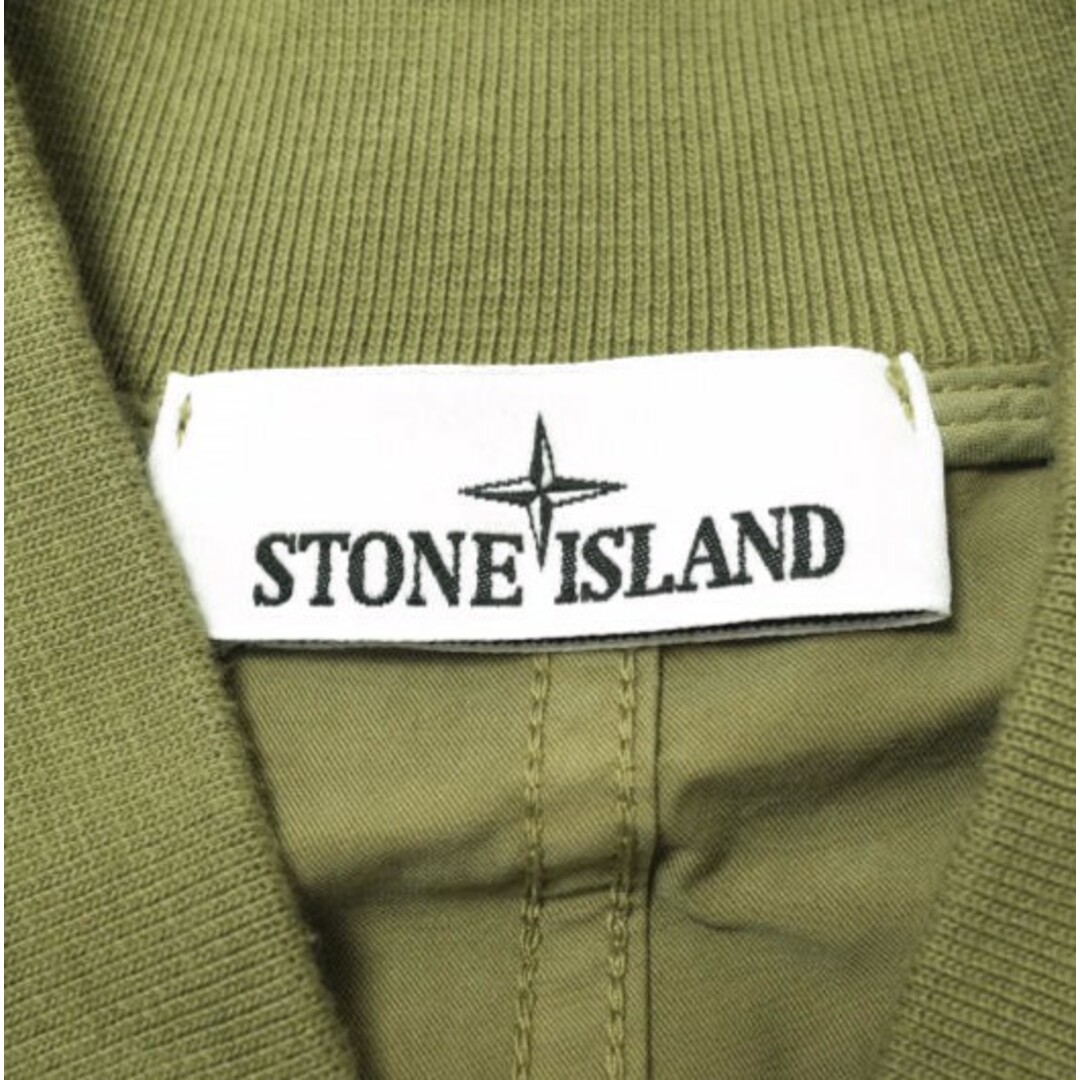 STONE ISLAND(ストーンアイランド)のSTONE ISLAND ストーンアイランド 23SS CUPRO COTTON TWILL - TC キュプラコットンツイル ボンバージャケット 781542629 L カーキ ブルゾン アウター【中古】【STONE ISLAND】 メンズのジャケット/アウター(ブルゾン)の商品写真