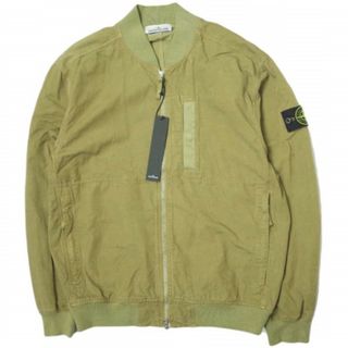 ストーンアイランド(STONE ISLAND)のSTONE ISLAND ストーンアイランド 23SS CUPRO COTTON TWILL - TC キュプラコットンツイル ボンバージャケット 781542629 L カーキ ブルゾン アウター【中古】【STONE ISLAND】(ブルゾン)