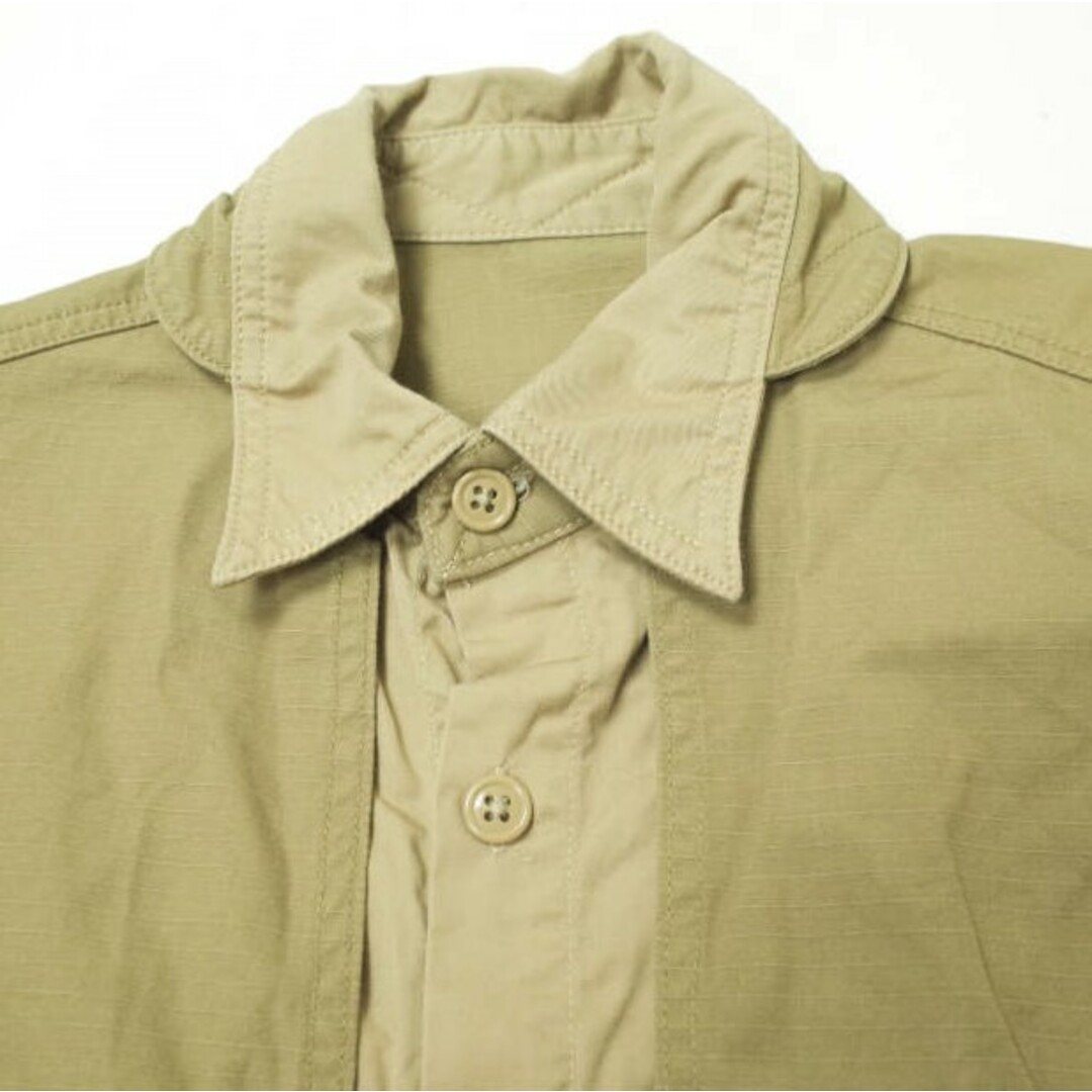 KENNETH FIELD ケネスフィールド FIELD SHIRTS フィールドシャツ M ベージュ 長袖 OUTFITTERS トップス【中古】【KENNETH FIELD】 メンズのトップス(シャツ)の商品写真