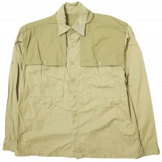 KENNETH FIELD ケネスフィールド FIELD SHIRTS フィールドシャツ M ベージュ 長袖 OUTFITTERS トップス【中古】【KENNETH FIELD】(シャツ)