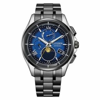 シチズン(CITIZEN)のシチズン CITIZEN 腕時計 メンズ アテッサ ATTESA BY1007-60L BL エコドライブ 衛星電波時計 Eco-Drive チタニウム 限定 YOZORA COLLECTION(腕時計(アナログ))