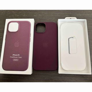 アップル(Apple)のiPhone15 FineWovenCase(iPhoneケース)