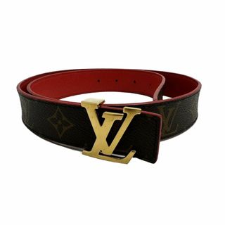 ルイヴィトン(LOUIS VUITTON)のルイヴィトン/LOUIS VUITTON/ベルト/モノグラム/サンチュールLVイニシャル/30mm/リバーシブル/ルージュ/M9498【SA7533】(ベルト)