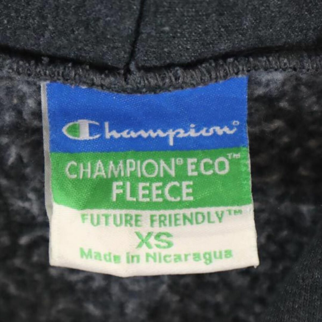 Champion(チャンピオン)のチャンピオン 長袖 スウェットパーカー XS グレー系 Champion 裏起毛 トレーナー メンズ 古着 【231120】 メンズのトップス(パーカー)の商品写真