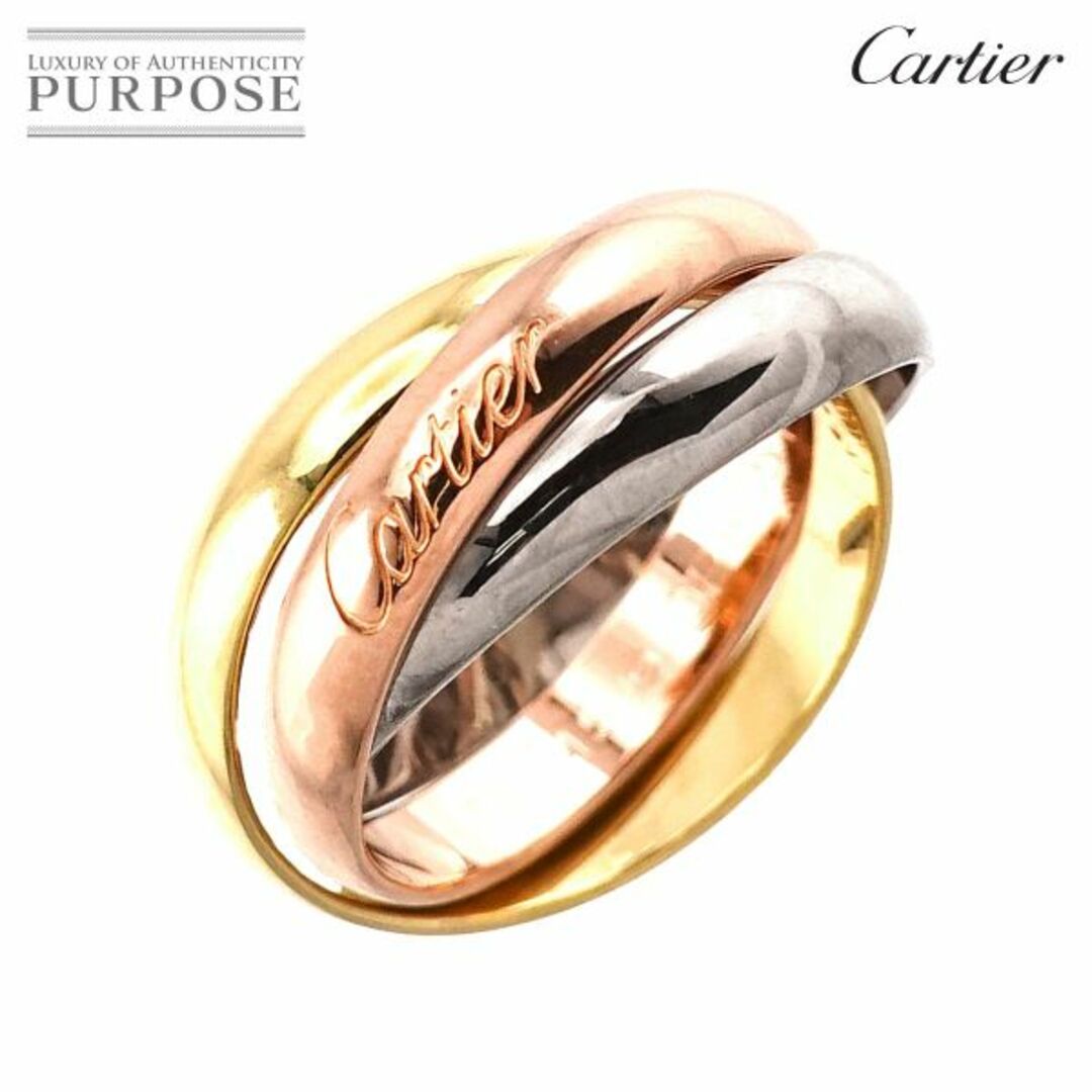 Cartier - カルティエ Cartier トリニティ MM #49 リング K18 YG WG PG