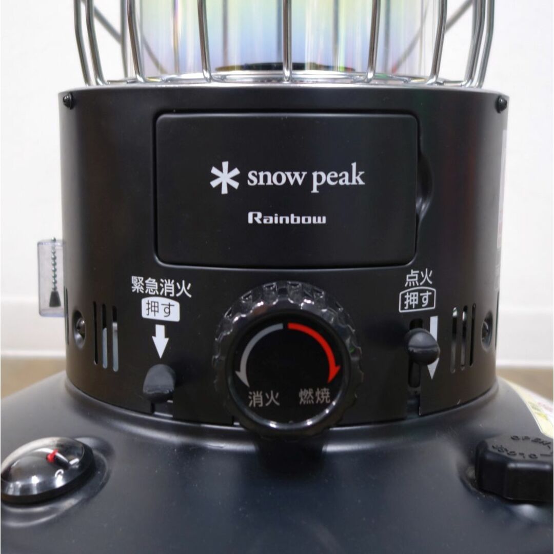 snow peak レインボーストーブKH-001BK - アウトドア snow peak レインボーストーブKH-001BK - アウトドア