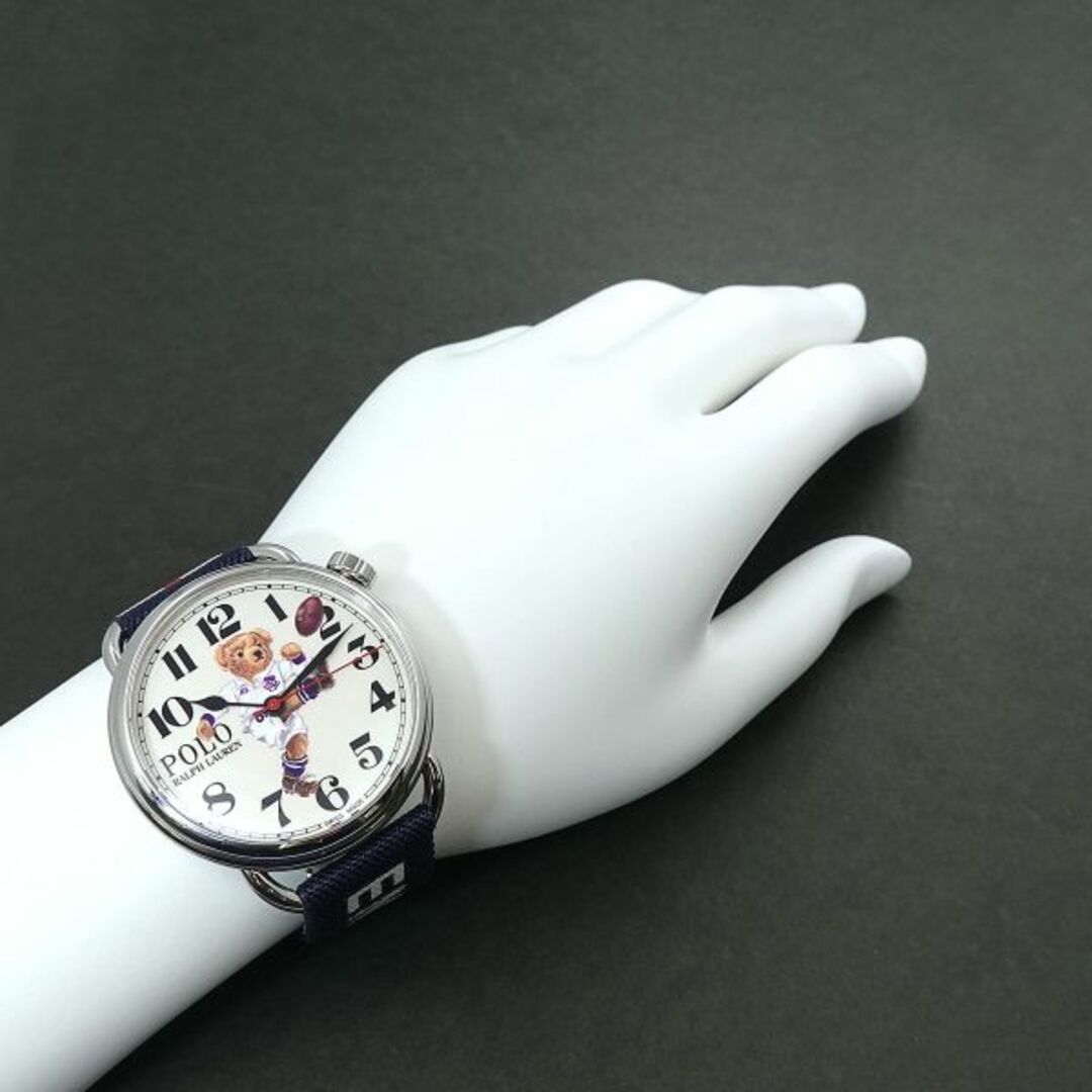Ralph Lauren(ラルフローレン)の新品同様 ラルフ ローレン RALPH LAUREN ポロ キッカー ベア カプセルコレクション イングランド RLR0920706 メンズ 腕時計 自動巻き Polo VLP 90213609 メンズの時計(腕時計(アナログ))の商品写真
