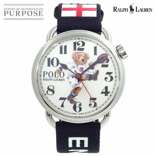 ラルフローレン(Ralph Lauren)の新品同様 ラルフ ローレン RALPH LAUREN ポロ キッカー ベア カプセルコレクション イングランド RLR0920706 メンズ 腕時計 自動巻き Polo VLP 90213609(腕時計(アナログ))