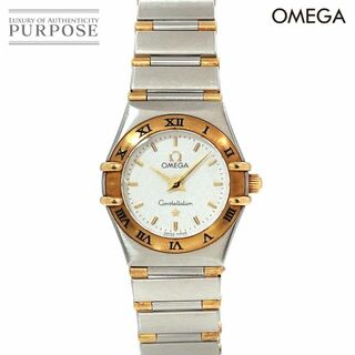 オメガ(OMEGA)のオメガ OMEGA コンステレーション ミニ コンビ 1262 30 レディース 腕時計 シルバー 文字盤 YG クォーツ ウォッチ VLP 90214846(腕時計)