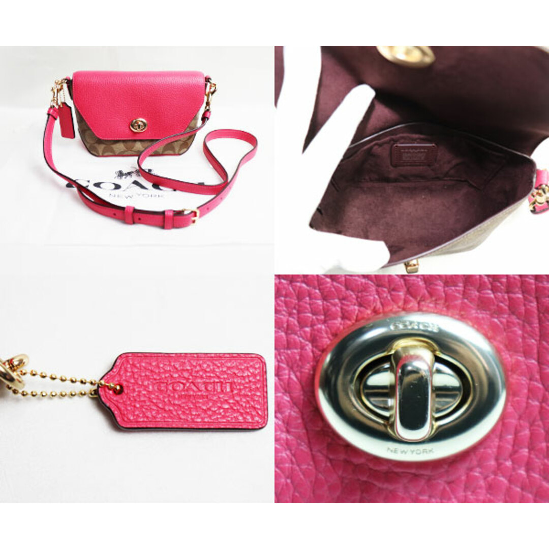 COACH - COACH コーチ カーリークロスボディ ショルダーバッグ カーキ