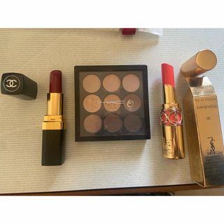 シャネル(CHANEL)のお得〜CHANEL YSL MAC コスメ　３点セット　(口紅)