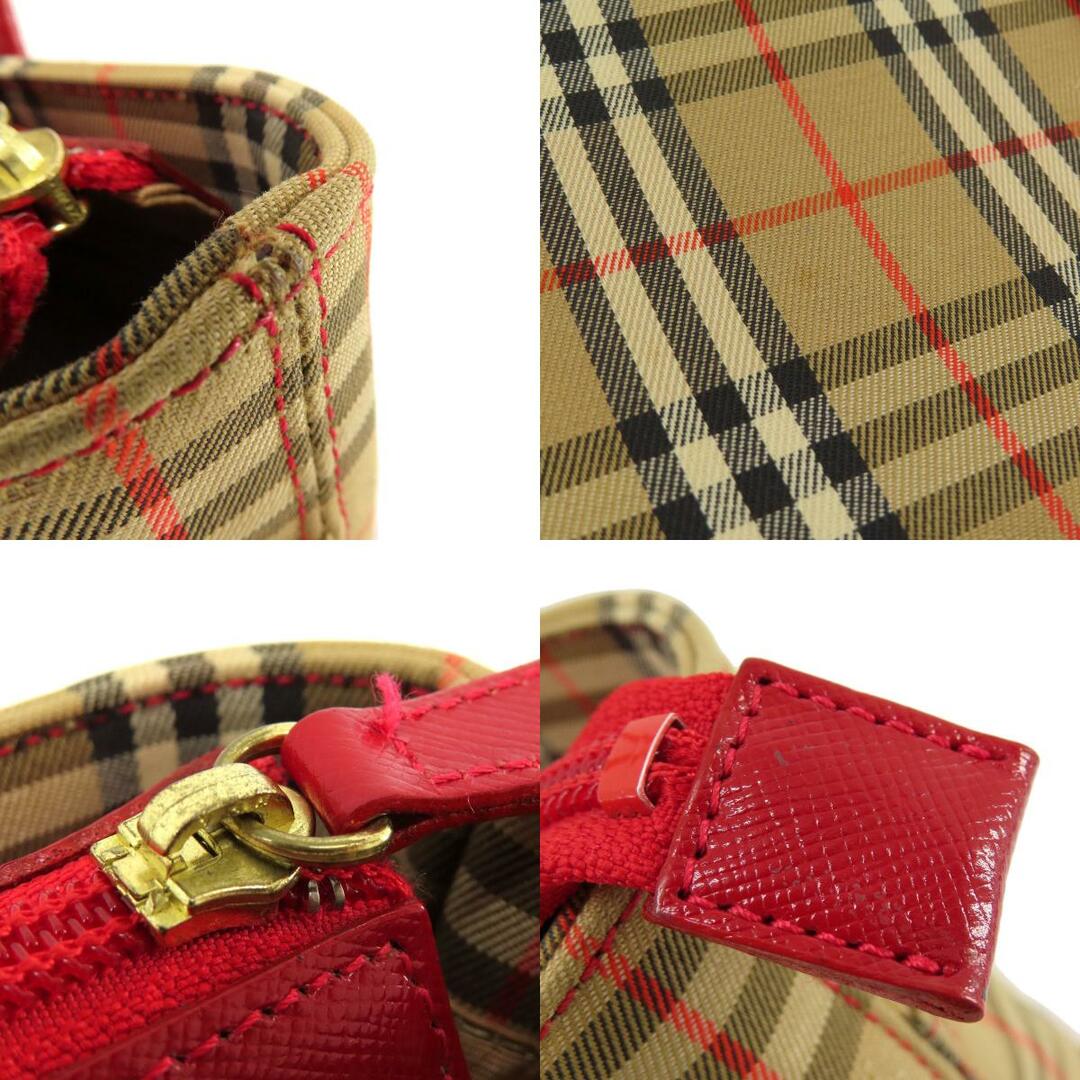 BURBERRY(バーバリー)のBURBERRY ノバチェック ハンドバッグ キャンバス レディース レディースのバッグ(ハンドバッグ)の商品写真