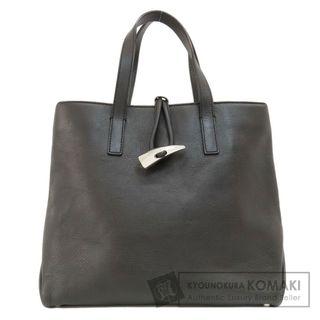 バーバリー(BURBERRY)のBURBERRY トグルボタン ノバチェック トートバッグ レザー レディース(トートバッグ)