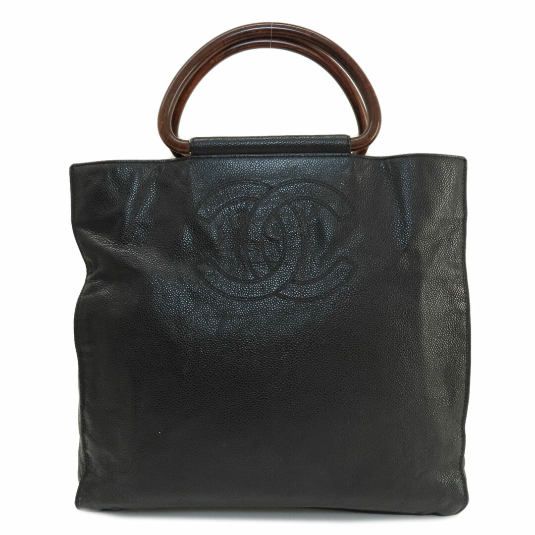 CHANEL - CHANEL ココマーク トートバッグ キャビアスキン CHANEL - CHANEL ココマーク トートバッグ キャビアスキン