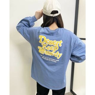 イング(INGNI)のINGNI　 ロンT 　ライトブルー(Tシャツ(長袖/七分))