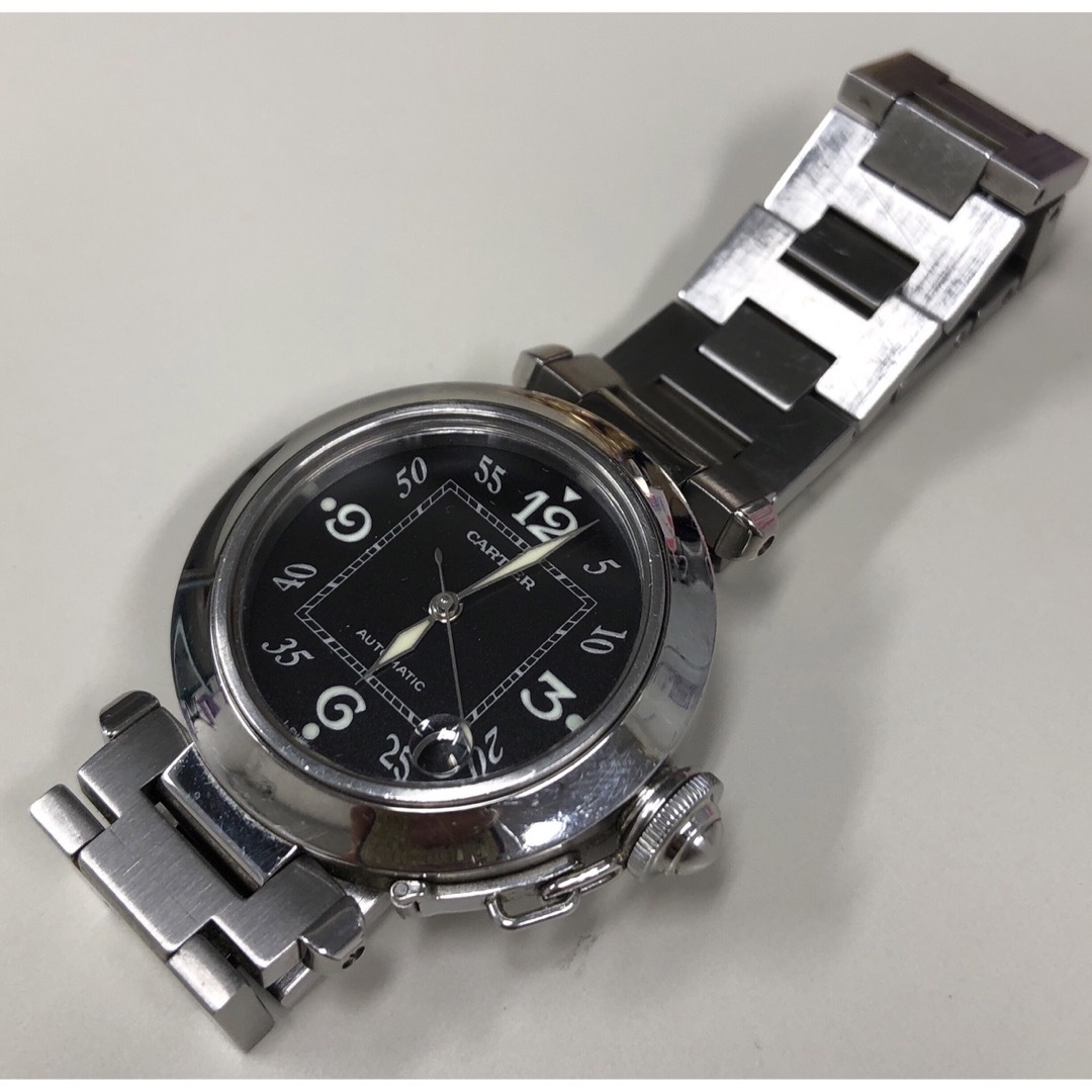Cartier(カルティエ)のカルティエ★パシャC デイトブラック 腕時計 メンズの時計(腕時計(アナログ))の商品写真