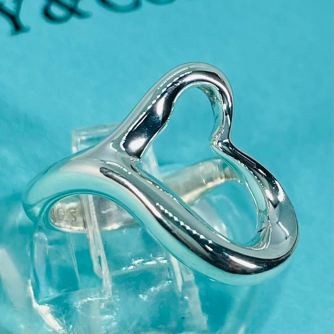 Tiffany & Co.(ティファニー)のティファニー オープンハート　シルバー　リング　モチーフ大★517 レディースのアクセサリー(リング(指輪))の商品写真