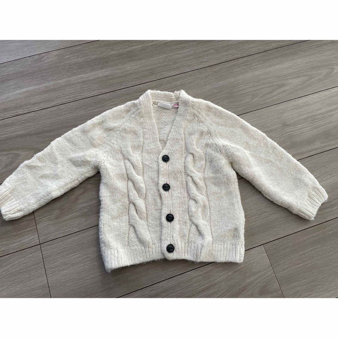 ZARA KIDS(ザラキッズ)のZARAbaby Zarakids ニットカーディガン 98 キッズ/ベビー/マタニティのキッズ服男の子用(90cm~)(カーディガン)の商品写真