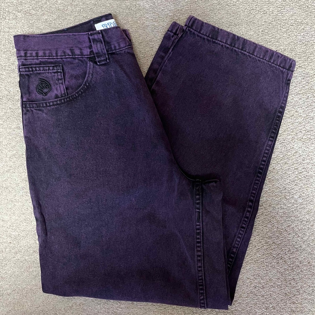polar skate bigboy jeans purple black S | フリマアプリ ラクマ